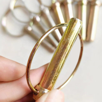 Ruibo Zinc Plated Steel Alloy Wire Lock Pin Fastener with Clip Carbon Steel Lynch Linch Pin Carton Packing