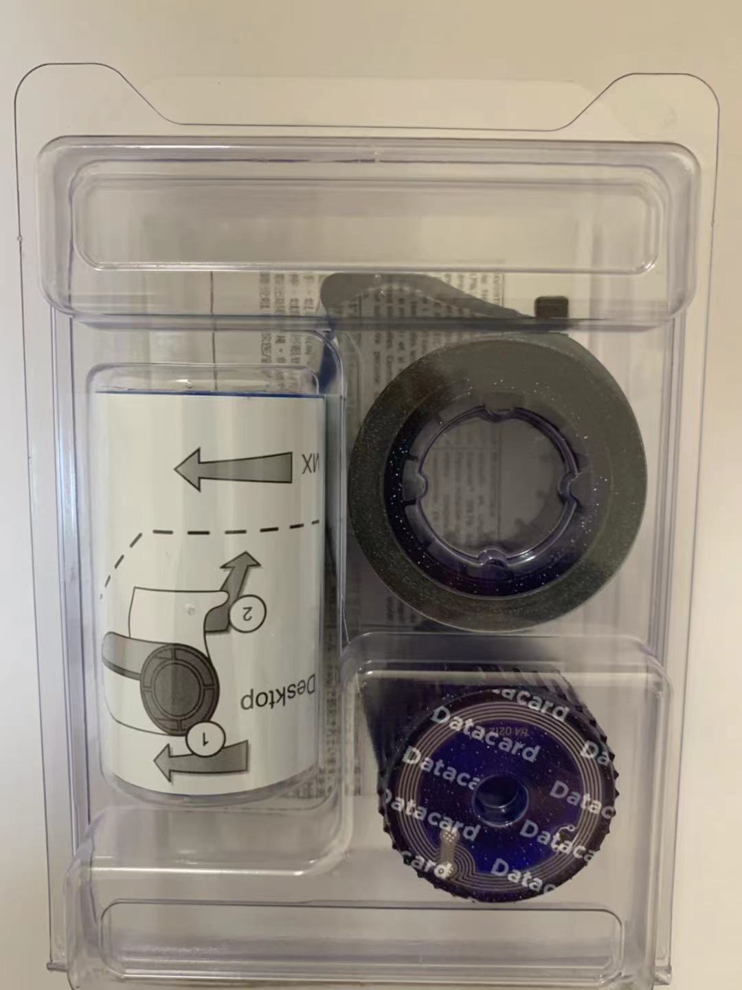 Datacard CE840 Silver Topping Foil 504139-013 - 500 Prints
