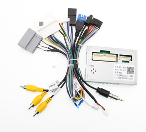 <span class=keywords><strong>Adaptateur</strong></span> de faisceau de câblage stéréo de voiture 16 broches, décodeur pour Dodge Journey <span class=keywords><strong>Fiat</strong></span> Freemont Leap, câble d'alimentation Android avec boîte Canbus - Product Image 5