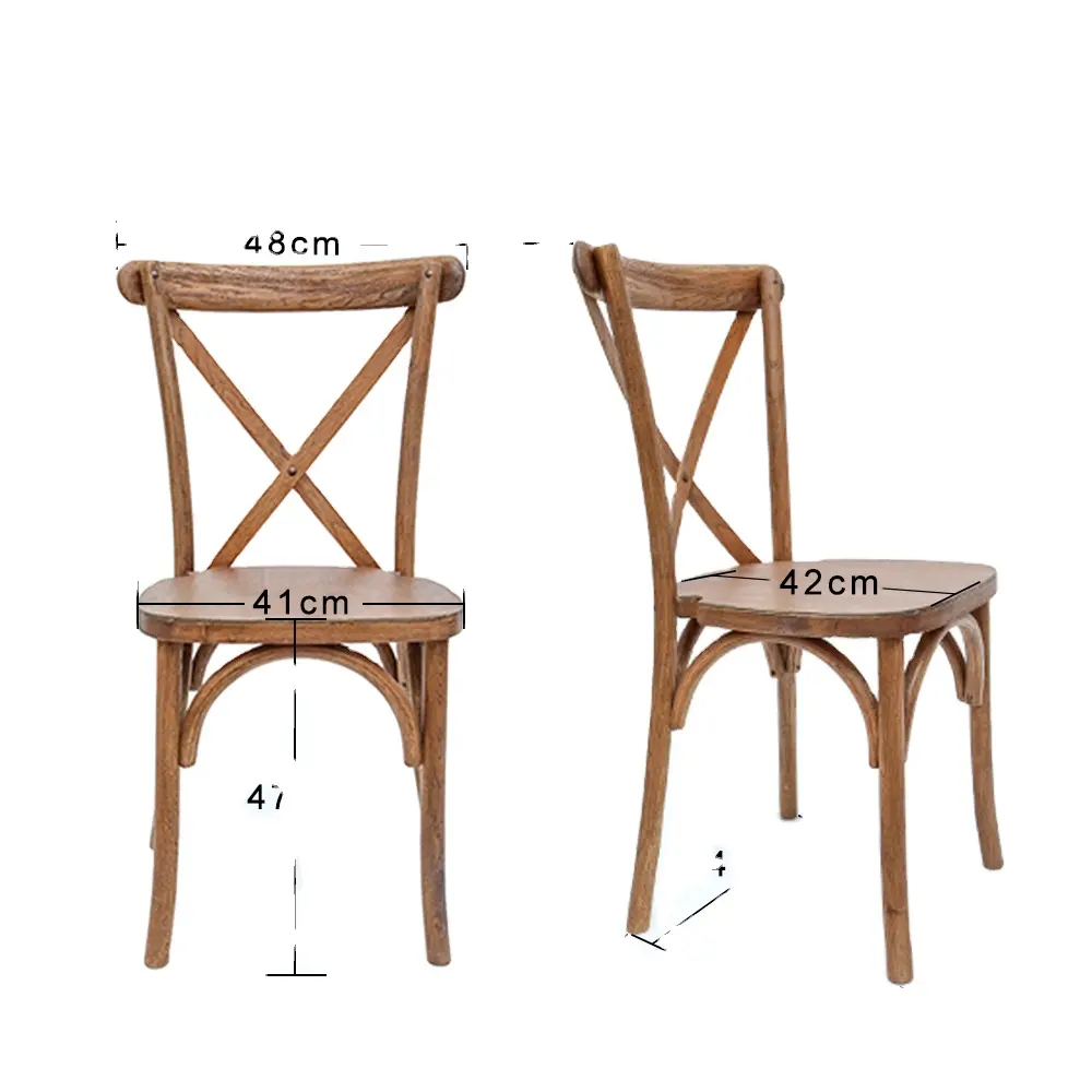 Высококачественная мебель для столовой античный крестообразный обеденный стул