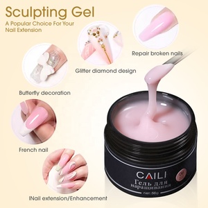 $1 Muster Caili Benutzerdefiniertes Logo für Salon Stärkeres Verlängerungsgel Schnelles Hartgel-Kit zum Aufbau von Nagelverlängerungen Builder <span class=keywords><strong>Gel</strong></span> - Product Image 5