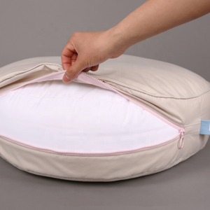 Disesuaikan keren merasa bulat bantal tempat tidur anjing tidak lengket rambut lembut dan nyaman dapat dibongkar untuk kucing kecil anjing - Product Image 6