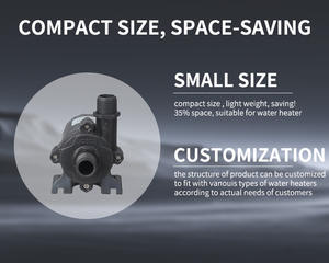 DC50E 12V 24V <span class=keywords><strong>pompe</strong></span> de surpression centrifuge en métal sans brosse pour câble personnalisable d'usinage de transfert d'huile submergé marin - Product Image 6