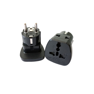 1 a 2 tipo E/F de viaje adaptador de enchufe para Rusia, Ucrania de la UE de conversión - Product Image 3