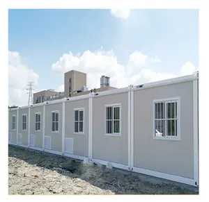 Chinese manufacturers low price Prefab mobile Modular Portable Temporary Container office Houses for sale