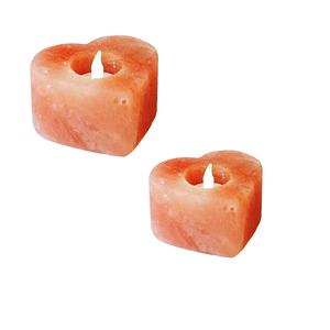 ที่ใส่เทียนเกลือรูปหัวใจ,ที่ใส่เทียนแบบสองรู - Product Image 6