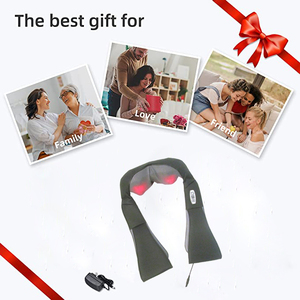 <span class=keywords><strong>Mini</strong></span> masajeador inalámbrico inteligente Shiatsu, Control de pulso de vibración eléctrica con calefacción, masaje de cuello y espalda para aliviar el dolor - Product Image 4