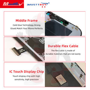 Musttby หน้า<span class=keywords><strong>จอ</strong></span>แสดงผล LCD สำหรับ <span class=keywords><strong>iPhone</strong></span> 12 <span class=keywords><strong>13</strong></span> 14 15 16 Plus Pro MAX รุ่น OLED <span class=keywords><strong>120Hz</strong></span> - Product Image 4