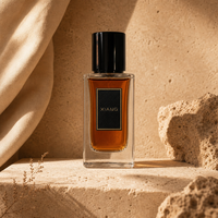 Flacon de parfum en verre de luxe avec couvercle magnétique, base carrée lourde, vide et rechargeable, pour brume parfumée et eau de Cologne, 30ml 50ml 100ml
