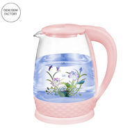 Bouilloire électrique sans fil pour la maison, 1,8 L, ébullition rapide, pour la maison et l'hôtel, rose