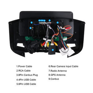 Cadre d'autoradio Android Podofo 12.3 ''pour <span class=keywords><strong>Mitsubishi</strong></span> Pajero V97 2006-2017 4 + 64G Wireless CarPlay/Android Auto/GPS/WIFI Autoradio - Product Image 5