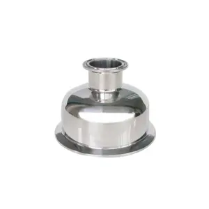 Sanitary Stainless Steel Clamp Bowl Concentric Reducer SS304 Round Tri clover Spherical Reducer
