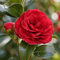 Árbol de Camelia Artificial en Maceta, Árbol Topiario de Flores Multicolores para Decoración de Interiores de Casa, Hotel y Vestíbulo, Venta al por Mayor