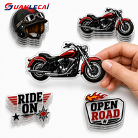 Autocollants transparents pour motos avec logo personnalisé, imperméables, autocollants en PVC découpés sur mesure, design personnalisé d'autocollants pour motos