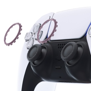 อุปกรณ์เสริมอะไหล่เปลี่ยนสีม่วงเทาเข้ม EXtremeRate สำหรับจอย PS5 รุ่น BDM-010/020/030/040/050 - Product Image 1