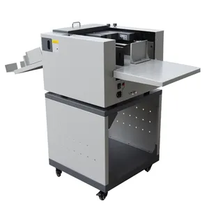 NC350A automatic air suction paper feeding creasing and perforating machine