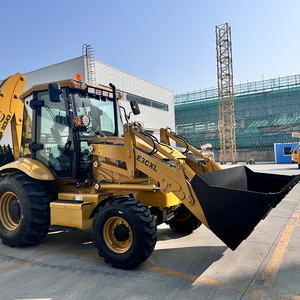 Oferta Especial: Mini Cargadora Retroexcavadora 4x4, Excavadora con Cargador, Equipo de Construcción - Product Image 1