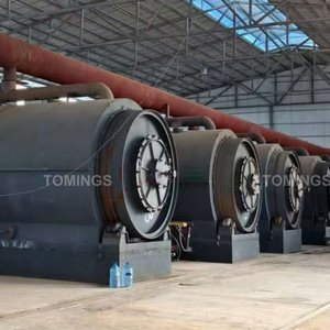 Horizontal Rotating Waste Tire And Waste <b>Rubber</b> Oil Refining Batchwise Cracking Equipment; Tire Recycling Equipment - Product Image 6