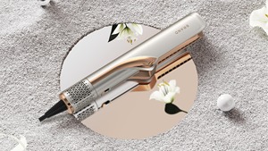 Negative Ion Hiar Straightener September Hot air <strong>Styler</strong> Iron Function One Step 2 in 1 Hot <strong>Hair</strong> <strong>Styler</strong> <strong>for</strong> Salon