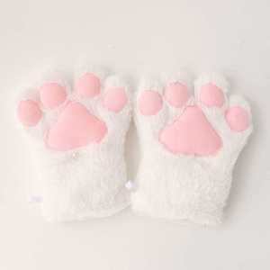 Guantes de Felpa con Forma de Pata de Gato, <span class=keywords><strong>Disfraz</strong></span> de Gato Japonés, Lindos Guantes de Pata de Gato para Halloween, <span class=keywords><strong>Disfraz</strong></span> de Animal - Product Image 2