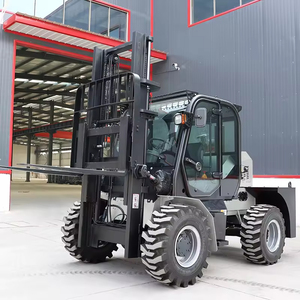 高品质 3 吨全地形柴油叉车 4WD 液压农用叉车 国四认证 Powston PTF 系列 4M - Product Image 1