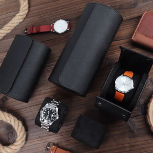 Maßgefertigte Uhrenrollen aus PU-Leder mit 1, 2 oder 3 Fächern – Uhrenaufbewahrungsbox für Uhren - Product Image 6