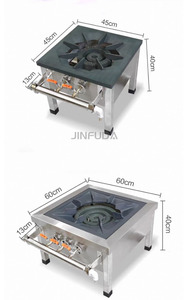 Cuisinière à gaz à brûleur unique d'appareil de cuisine commerciale Offre Spéciale de l'usine de la Chine avec le bon prix - Product Image 3