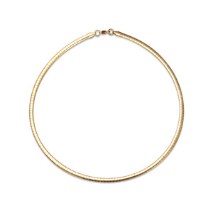 Collar redondo de acero de titanio para clavícula en tres colores, diseño geométrico de uso diario BF1321 - Product Image 2