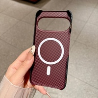 Étuis de téléphone portable magnétiques en fibre de carbone de luxe pour Google Pixel 11 Pro 10 9 8 Pro, coque de protection avec charge sans fil