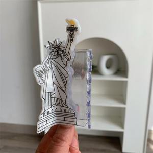 Nouvelle mode Statue de la liberté pince à cheveux pour femmes fille Vintage acétate requin pinces à cheveux accessoires de cheveux bijoux cadeau - Product Image 1