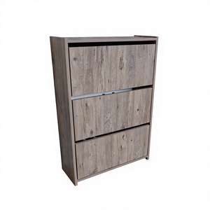 Home Office Durable Waterproof Modern Portable Chipboard <b>Shoe</b> Cabinet Storage <b>Rack</b> Home Furniture Entryway Living Room Hallway - Product Image 1