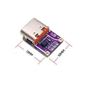 Módulo de Carga Rápida PD3.0 PD3.1 QC3.0, Dispositivo de Activación de Voltaje DC 5/9/12/15/20/28/36/48V, Interfaz PD a DC Tipo C - Product Image 1
