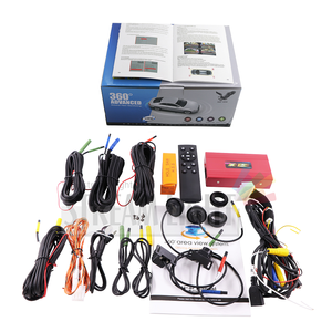 Hệ Thống Đánh Giá Camera Tự Động 3D 360 Độ Phổ Quát Camera 360 Độ Camera Góc Nhìn Chim Cho Đài Phát Thanh Xe Hơi Android - Product Image 4