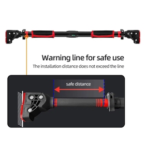 Grosir peralatan kebugaran rumah <span class=keywords><strong>Bar</strong></span> tarik untuk peningkatan pintu pelatihan kekuatan dapat diatur dukungan keselamatan <span class=keywords><strong>Bar</strong></span> horisontal - Product Image 3