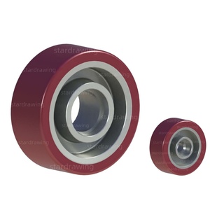 ล้อ S-S 125 100 <span class=keywords><strong>140</strong></span> 150 180มม. ล้อขับเคลื่อน AGV - Product Image 1