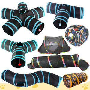 Fournitures pour animaux de compagnie du fabricant : Papier pour chat, Tunnel, Jouets pour chat Dragon, Seau <span class=keywords><strong>d</strong></span>'exploration ludique, Canal pliable pour chat - Product Image 1