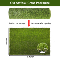 Nouveau design 2026 – Tapis de gazon synthétique 30mm 35mm – Gazon artificiel populaire de haute qualité pour usage extérieur et jardin
