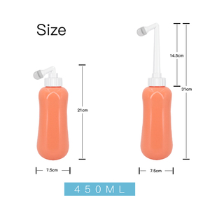 <strong>Bidet</strong> Portable Peri Bottle Portable Travel <strong>Bidet</strong> Peri Bottle with Travel Bag <strong>Handheld</strong> <strong>Sprayer</strong> 450ml - Product Image 4