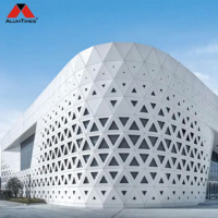 Panneaux muraux décoratifs 3D en aluminium Alumtimes, panneaux en aluminium 3D insonorisants, revêtement métallique pour la décoration murale intérieure