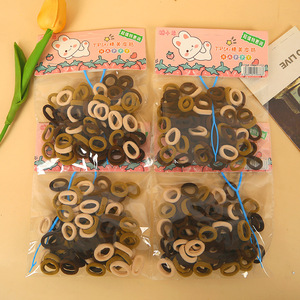 Élastiques à cheveux couleur bonbon, très élastiques, pour enfants, motif dessin animé, usage quotidien, matériaux variés, origine Yiwu - Product Image 3