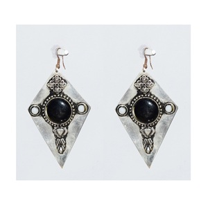 Pendientes de Piedra de Diseño, Pendientes Étnicos Bohemios de Turquesa, Joyería, Pulsera, Collar, Accesorios, Joyería de Acero Inoxidable - Product Image 4
