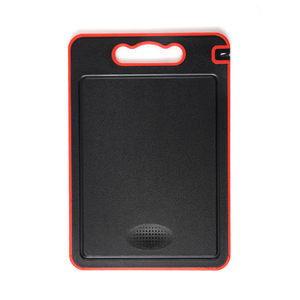 4in1 Black Multipurpose Double Sided Plastic Cutting Board Meat Defrosting Chopping Board