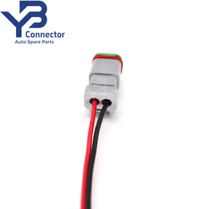 YB-Stecker BC7205P Deutsch DT-Stecker Serie 2-polige Pig tails für LED-Arbeits scheinwerfer - Product Image 4