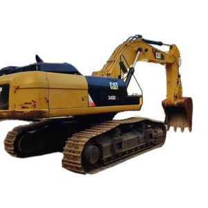 รถขุดตีนตะขาบ CAT340D มือสอง คุณภาพสูง ผลิตในญี่ปุ่น พร้อมปั๊มมอเตอร์เครื่องยนต์ รับประกัน 1 ปี กำลังขุดสูง บุ้งกี๋ขนาด 2.1 เมตร - Product Image 1