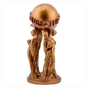 Décoration d'intérieur moderne, bronze, taille de vie, statue du <span class=keywords><strong>monde</strong></span>, prix grande taille, - Product Image 4