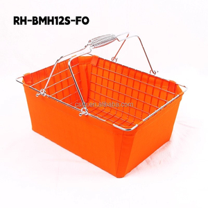 RH-BMH12S 350*260*150Mm 12l Splinter Metalen Draad Winkelmand Strook Gaasmand - Product Image 4