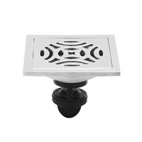 Desagüe de Piso de Doble Uso de 35 Pulgadas, de Acero Inoxidable Pulido, Minimalista Moderno, con Núcleo Magnético Antideslizante y Antirozaduras de 6 mm de Grosor