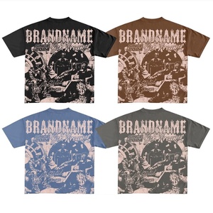 T-shirt da <span class=keywords><strong>Uomo</strong></span> alla <span class=keywords><strong>Moda</strong></span> a Maniche Corte di Alta Qualità, Stile <span class=keywords><strong>Street</strong></span> 2025, Vendita all'Ingrosso - Product Image 1