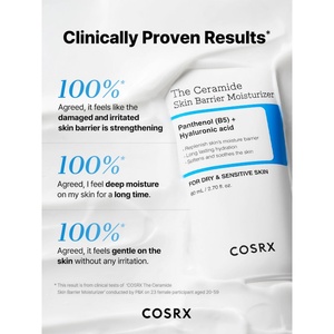 [Pour le Nigéria uniquement] [COSRX] Crème hydratante pour la barrière cutanée à 5 types de céramides 80ml Hypoallergénique et hydratation intense - Product Image 1