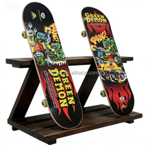 Patineta Profesional de 7 Capas de Madera de Arce Canadiense con Doble Rocker, Rodamientos ABEC-7, Tecnología de Fundición por Gravedad, Trucks de PU de Alta Calidad - Product Image 1